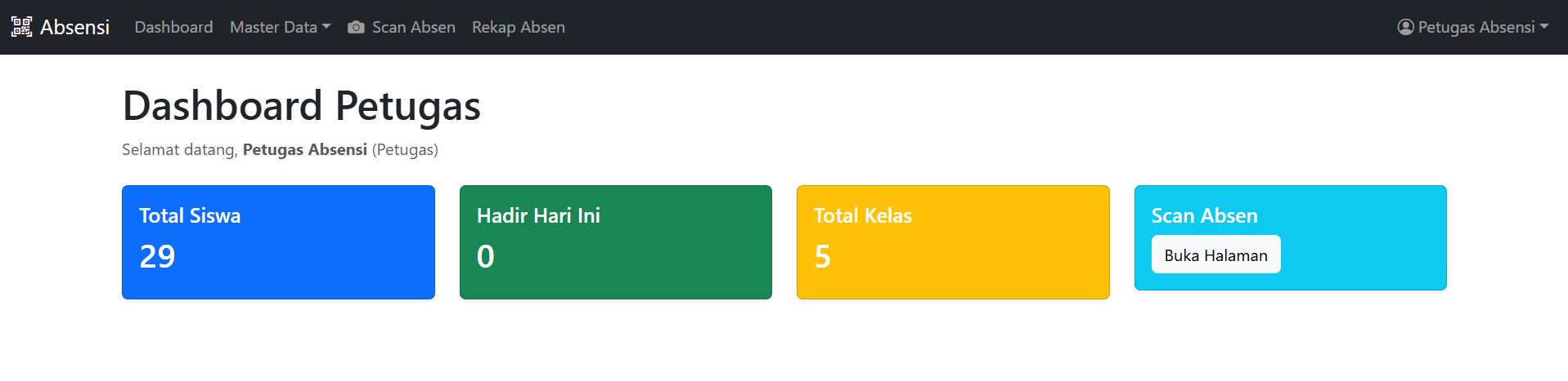 Sistem Absensi Siswa QR Code dengan Notifikasi WhatsApp