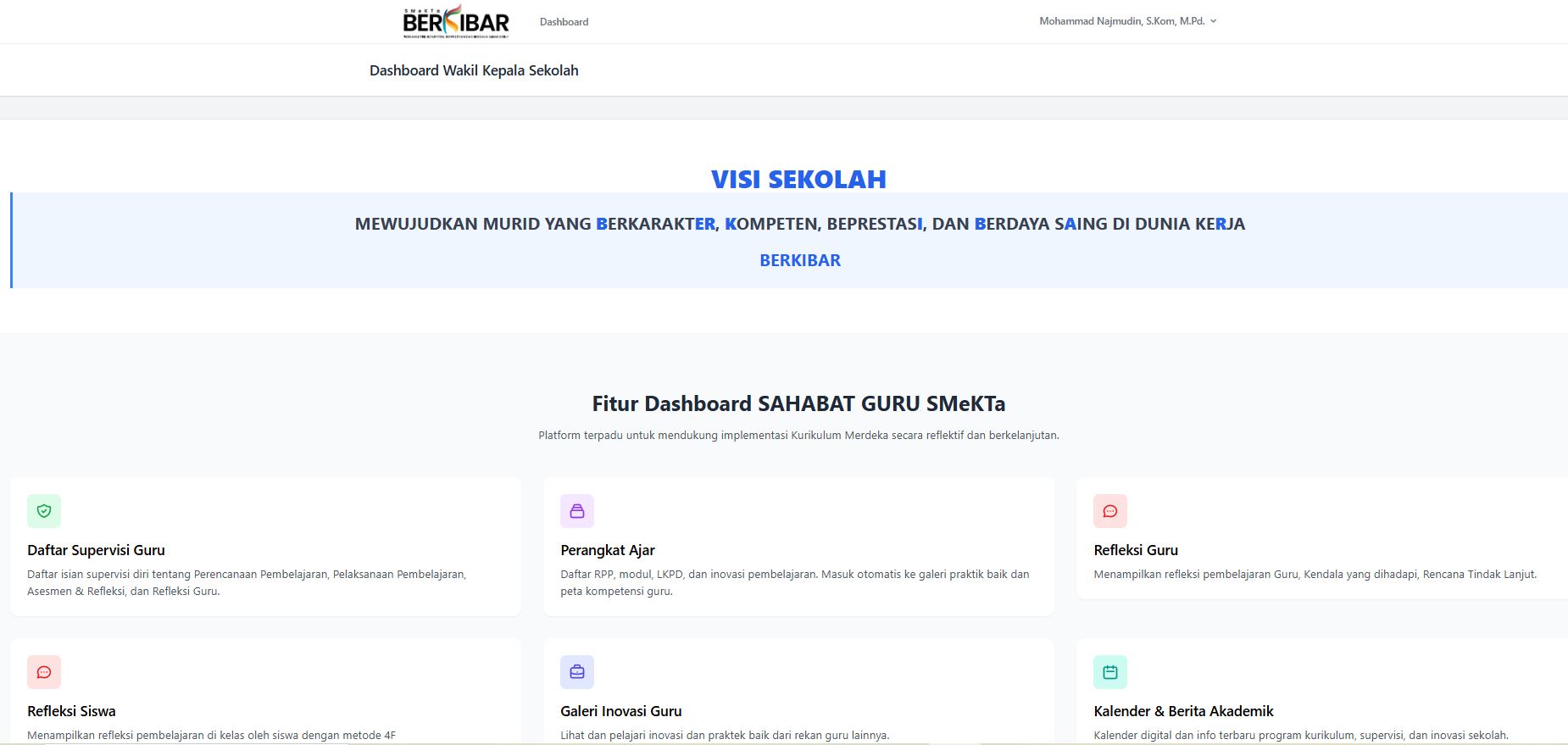SAHABAT GURU - Platform Manajemen Pembelajaran & Pengembangan Profesional Guru